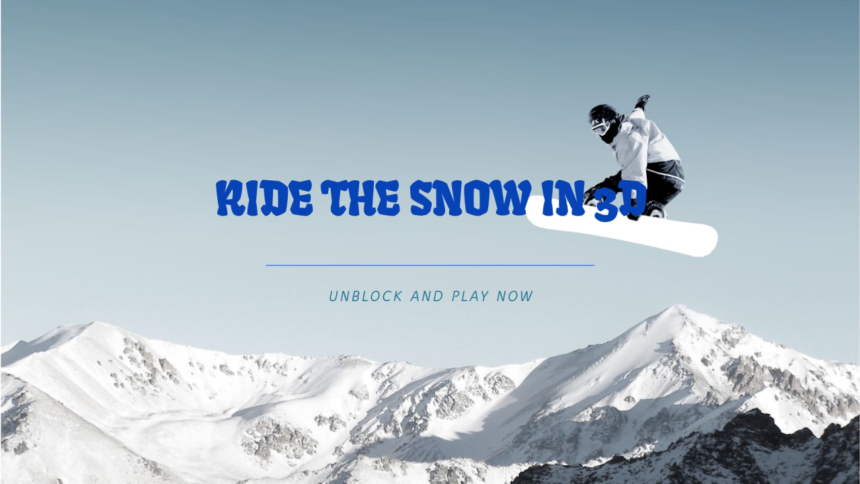 snow rider 3d unblocked