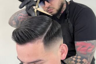 desvanecido cortes de cabello hombre